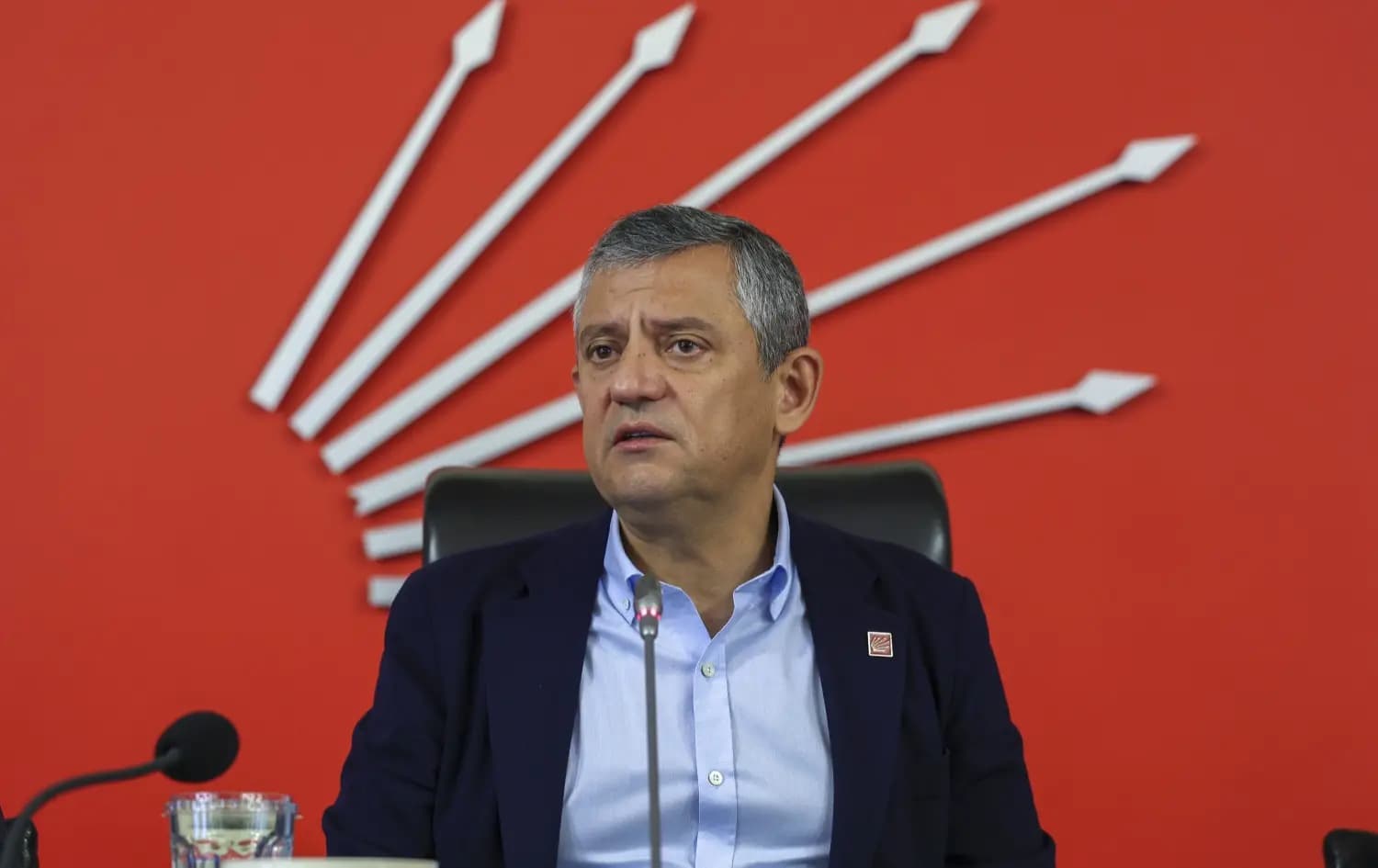 ئۆزگور ئۆزەل، سەرۆکی لەکارلادراوی جەهەپە. وێنە: AA/ئەرشیڤ