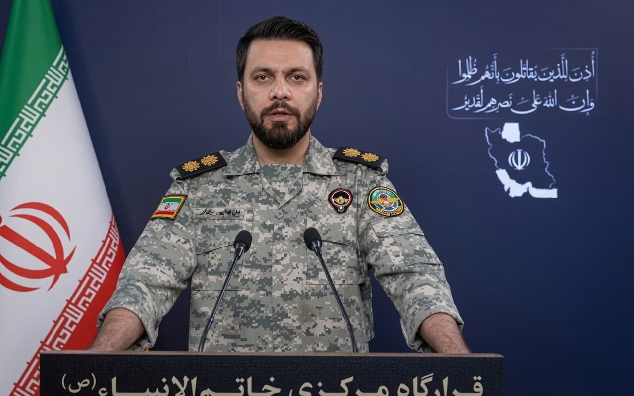 Hatemu'l Enbiya Merkez Karargahı Sözcüsü Albay İbrahim Zülfikari