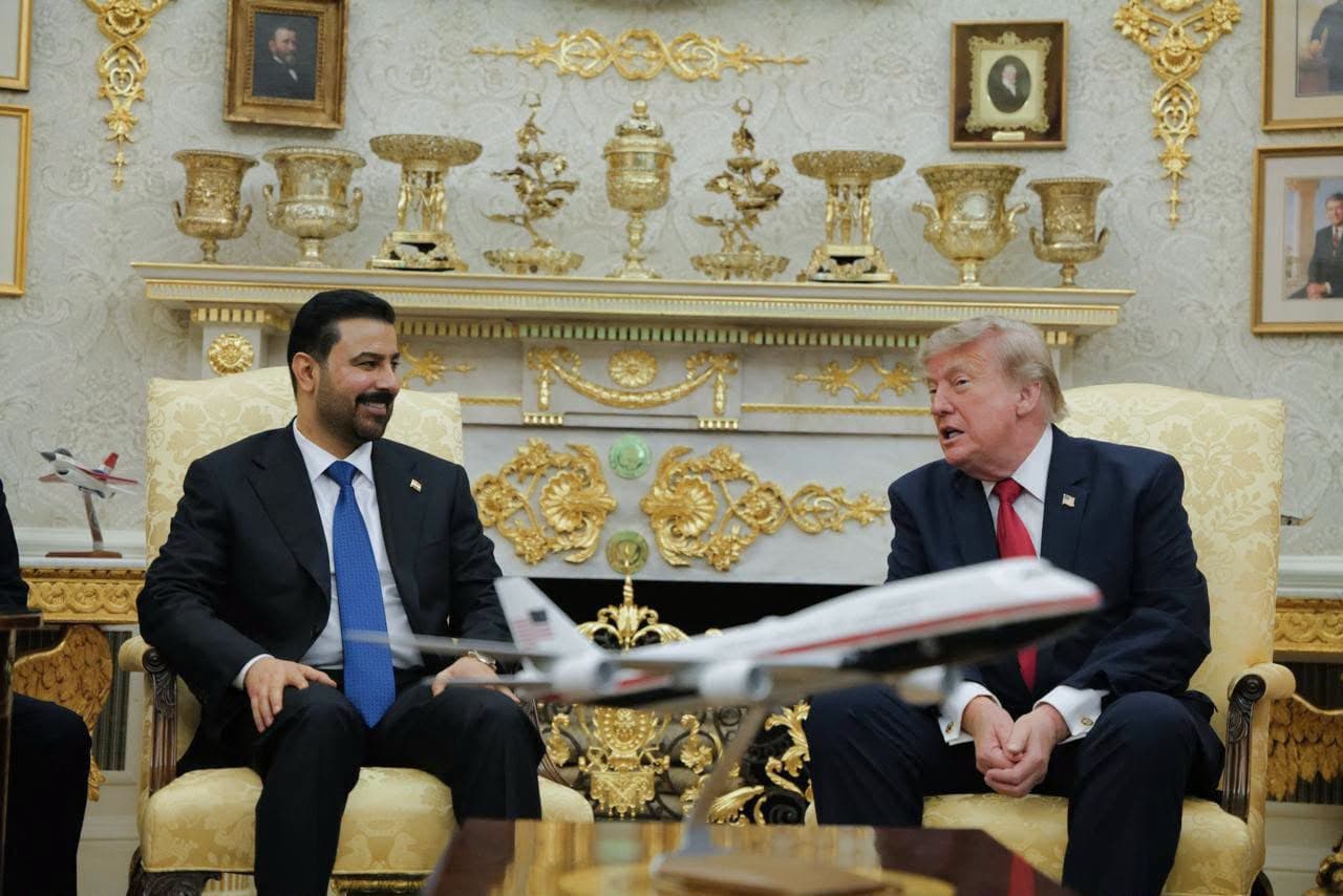 Iraqi PM Zaidi, US President Trump hold landmark meeting at White House