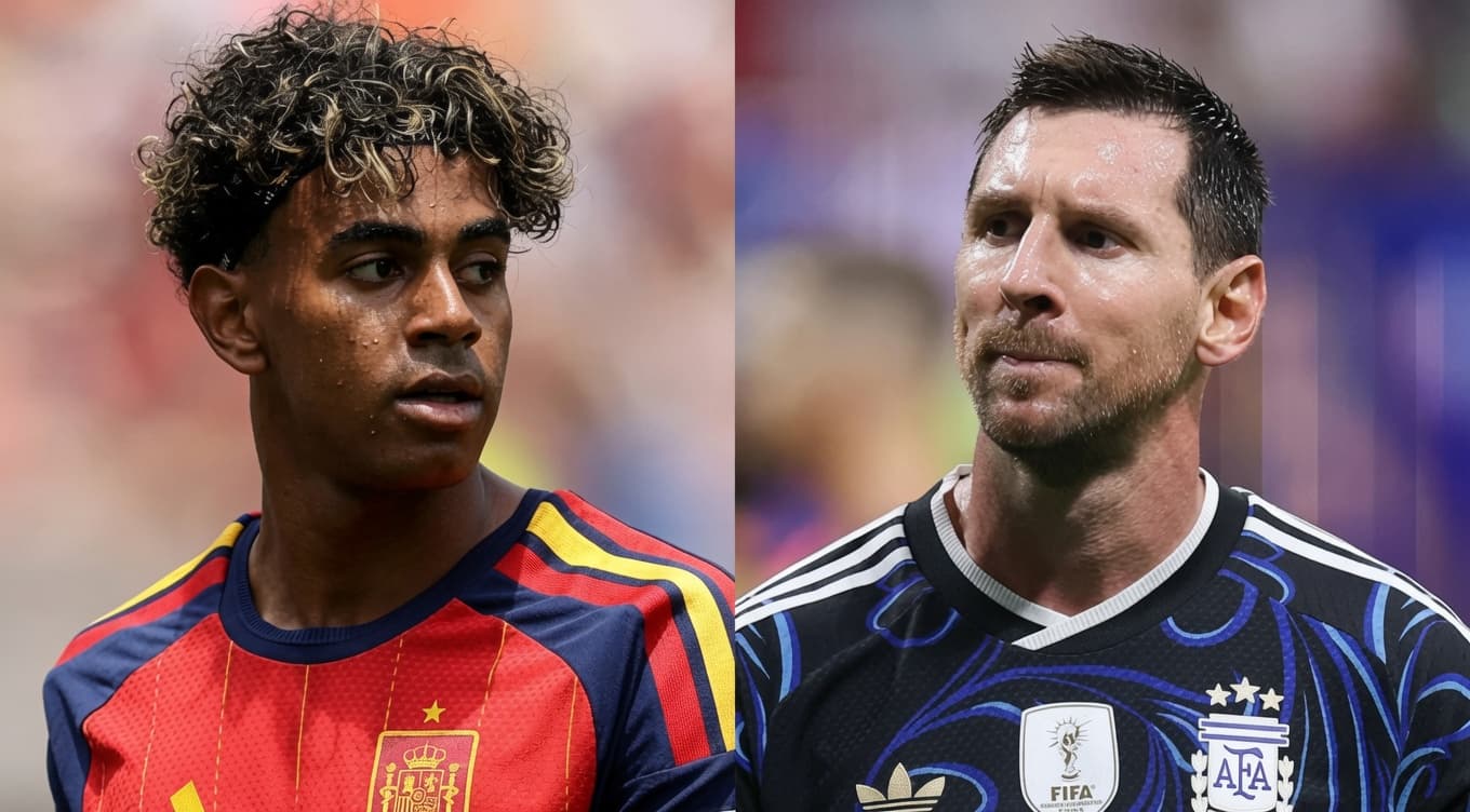 Lamine Yamal û Lionel Messi / Wêne: Arşîv