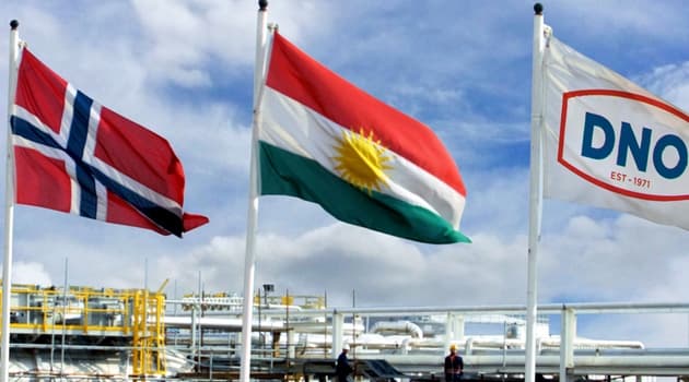 بەرهەمی کۆمپانیای DNO لە هەرێمی کوردستان بە رێژەیەکی بەرچاو دابەزی