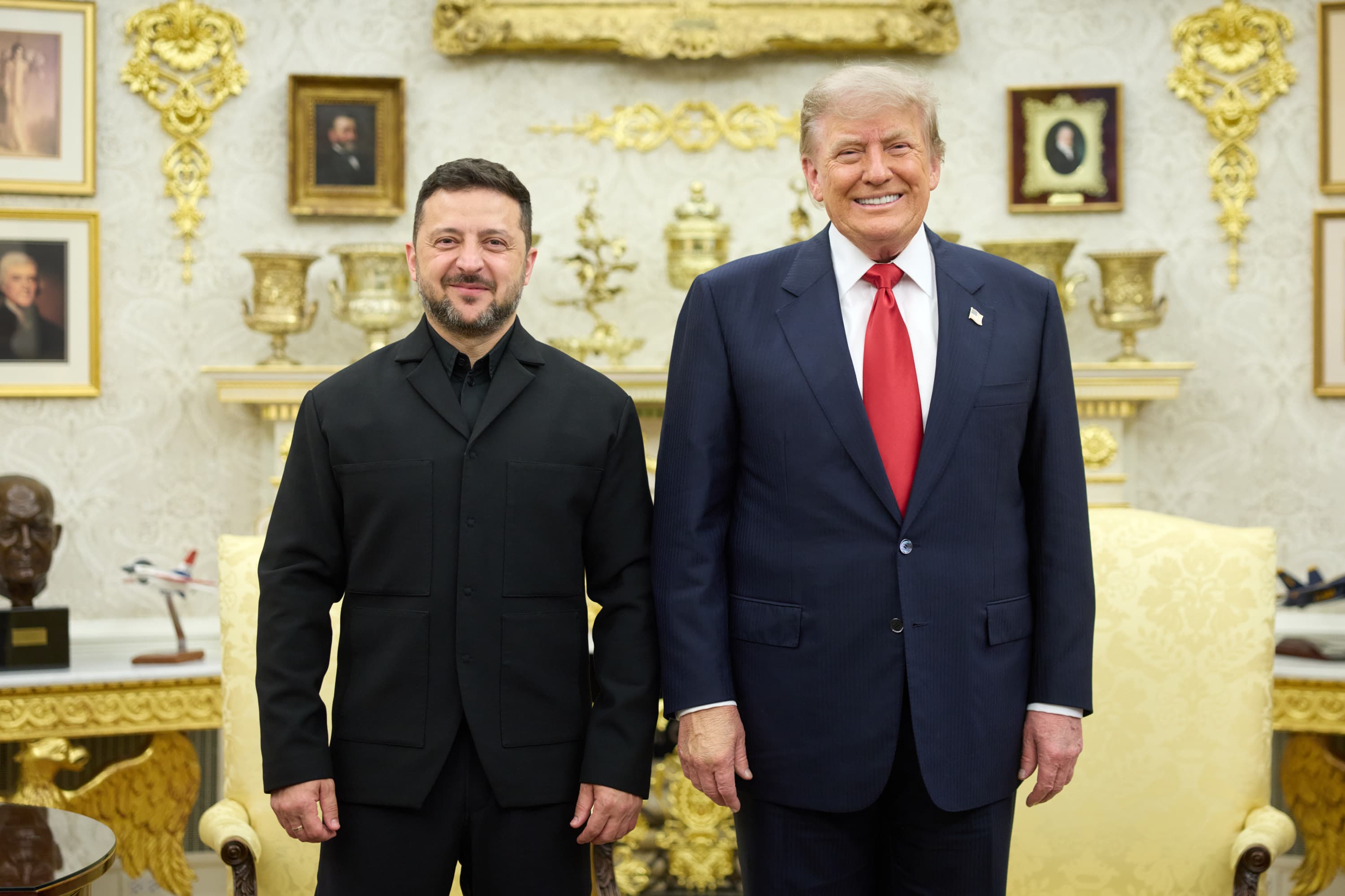 Trump û Zelenskyy li Koşka Spî civiyan