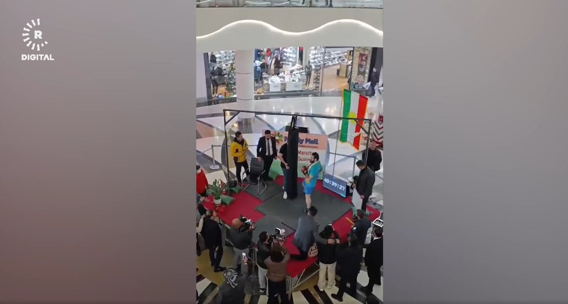 Werzişvanê Kurd  rekoreke Guinnessê şikand