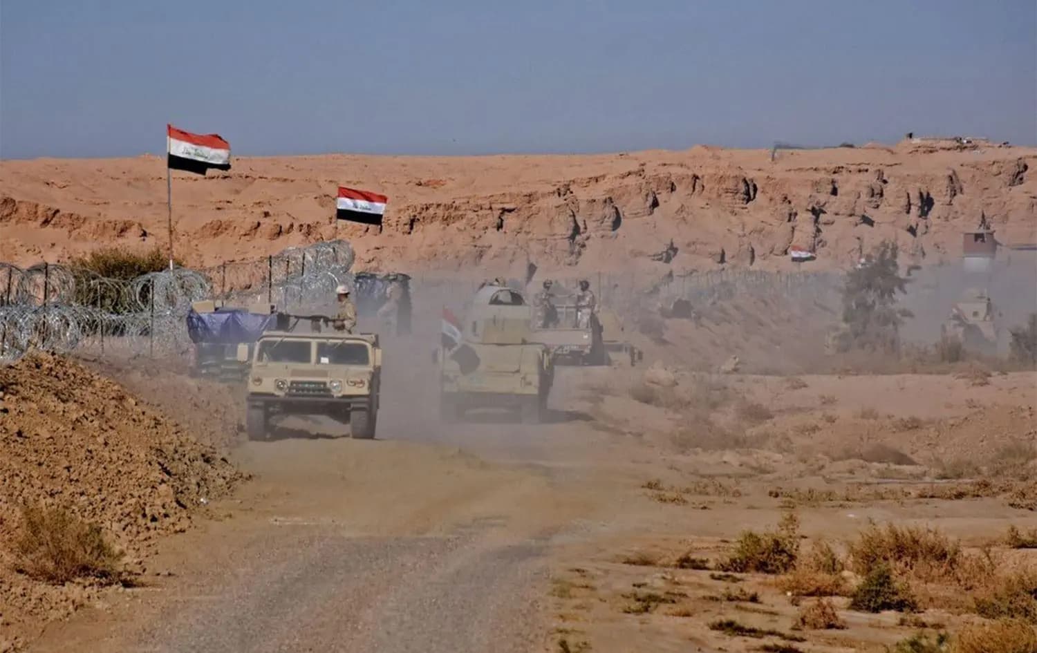 Ser sînorê Îraq û Sûriyeyê / Wêne: Arşîv