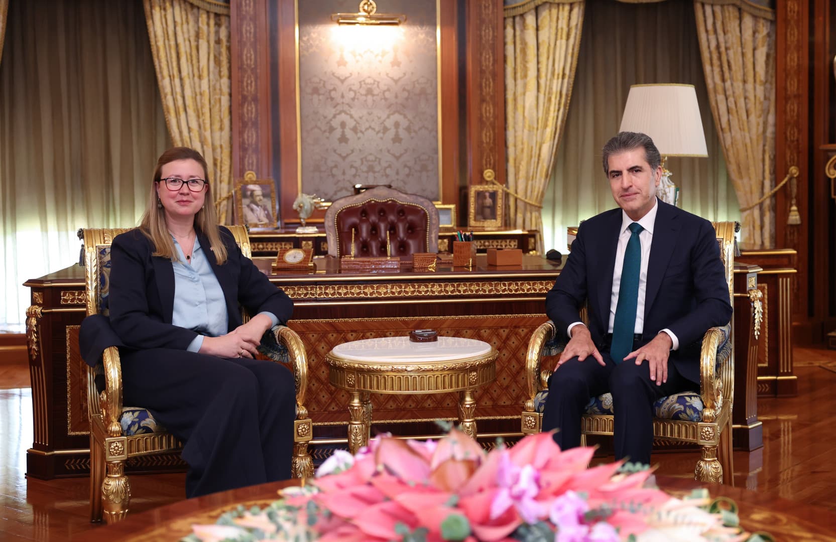Kurdistan Region President welcomes new British consul general