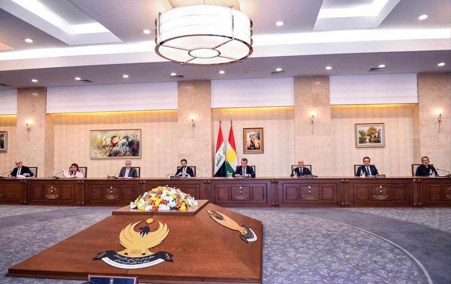 کۆبوونەوەی ئەنجوومەنی وەزیران