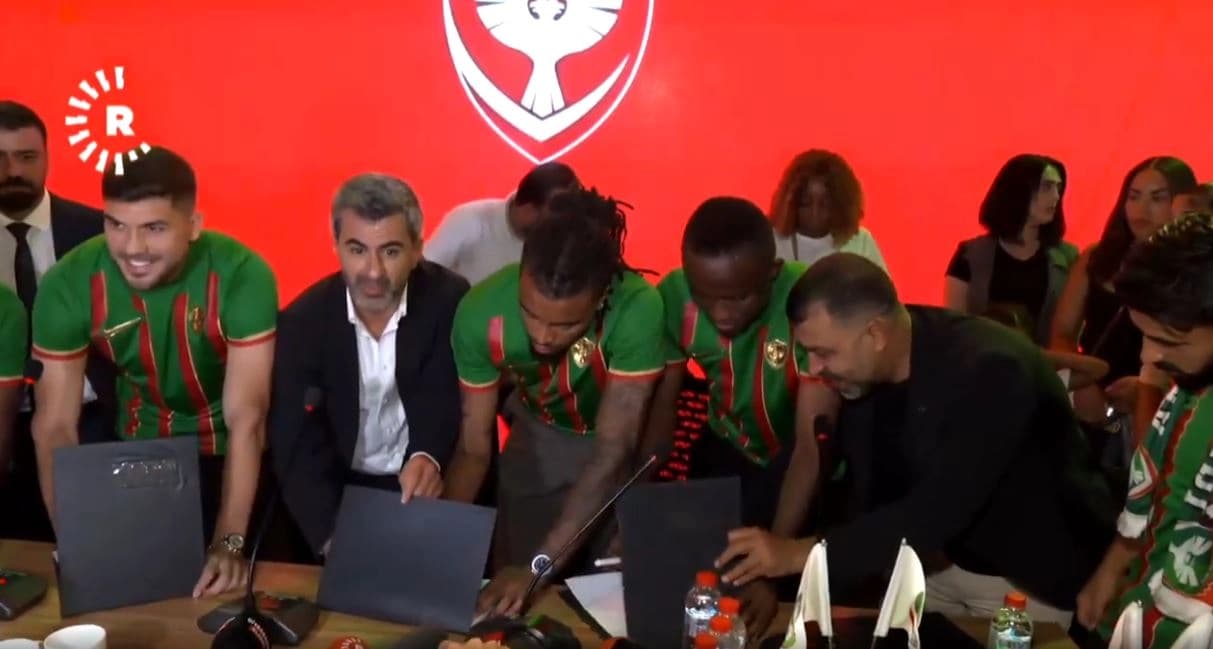 Amedspor’dan görkemli imza töreni: 5 yeni transfer taraftarla buluştu