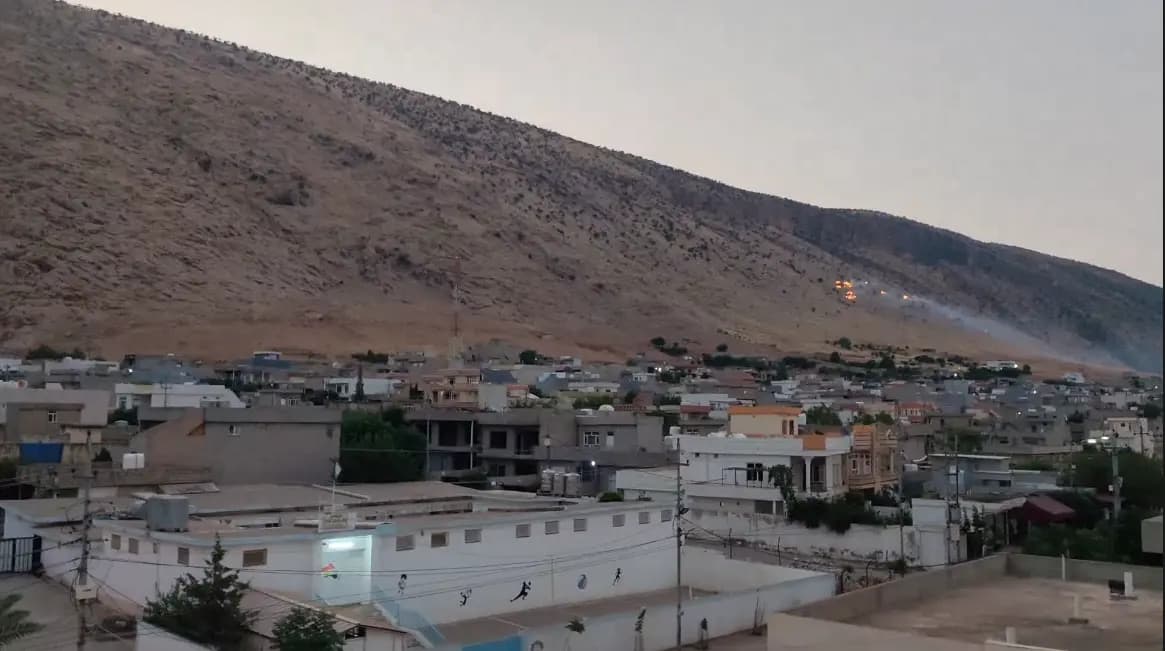 Erbil'in 3 ilçesine İHA düştü