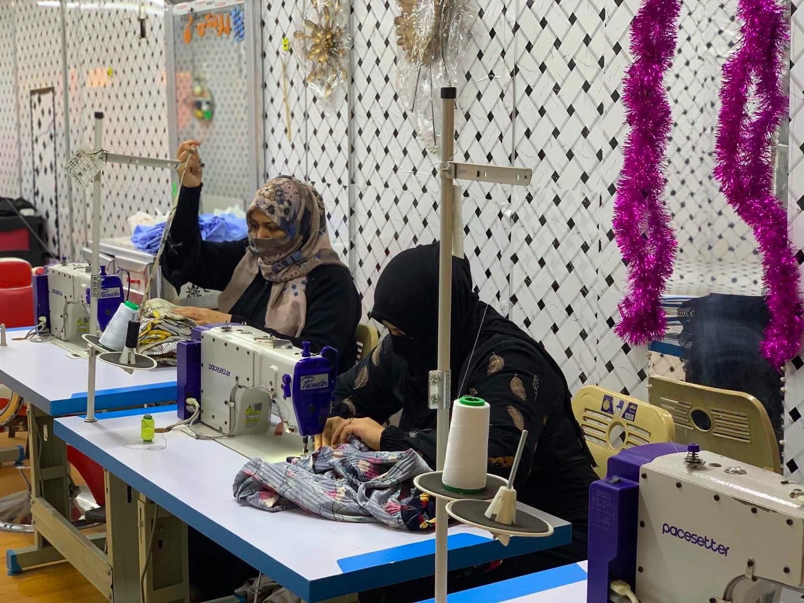 60 ژنی نێو زیندان لە بەغدا فێری بەرگدووری دەکرێن