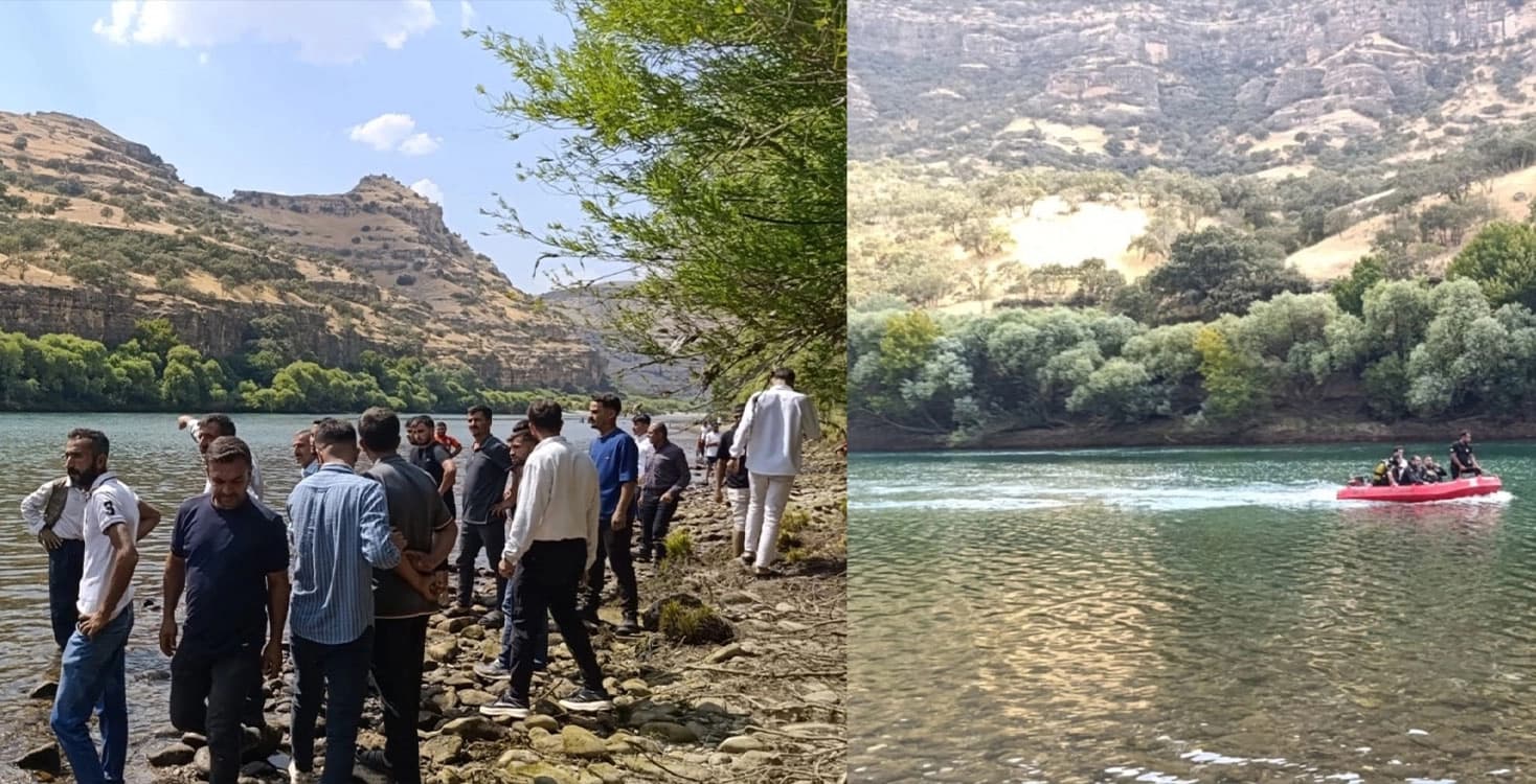 Dicle Nehri'nde kaybolan genç kız için arama çalışması başlatıldı