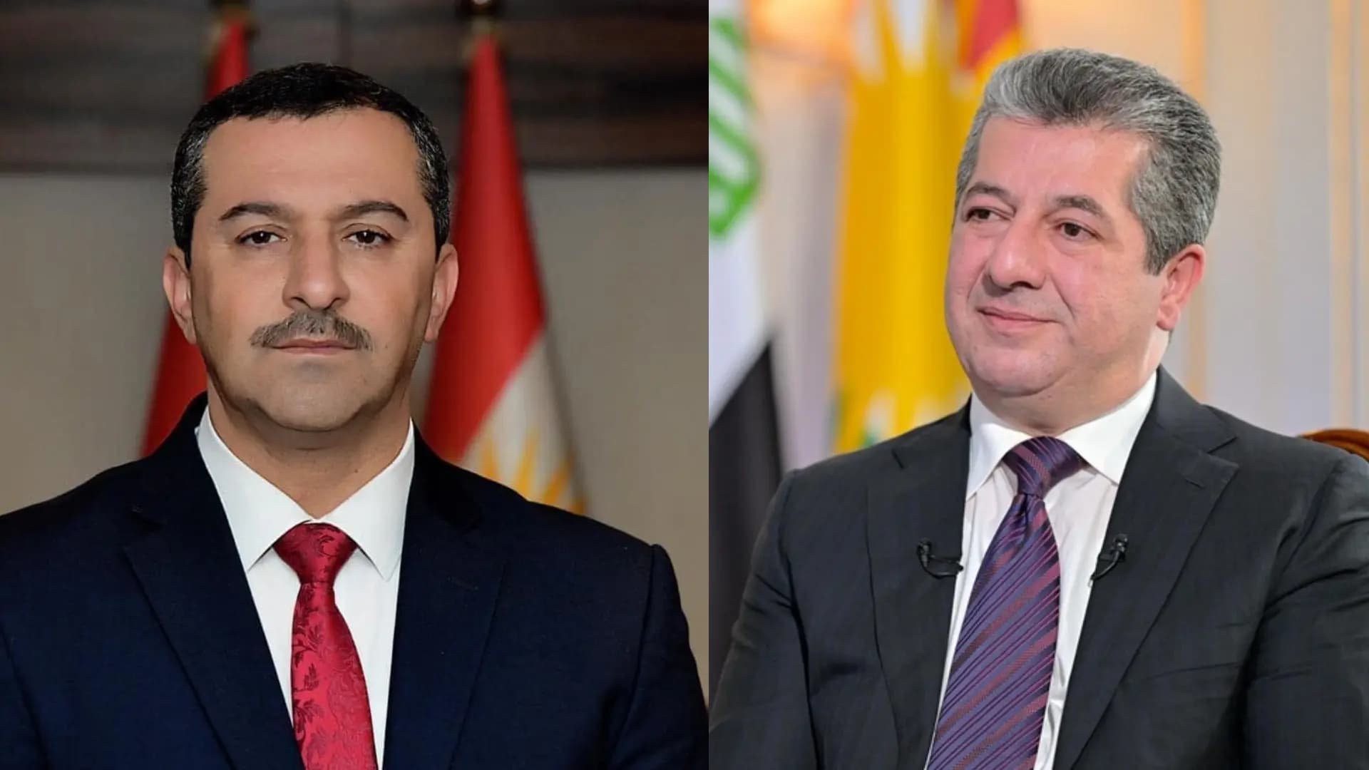 Mesrûr Barzanî û Heval Ebûbekir li ser şewatên li Silêmaniyê axivîn