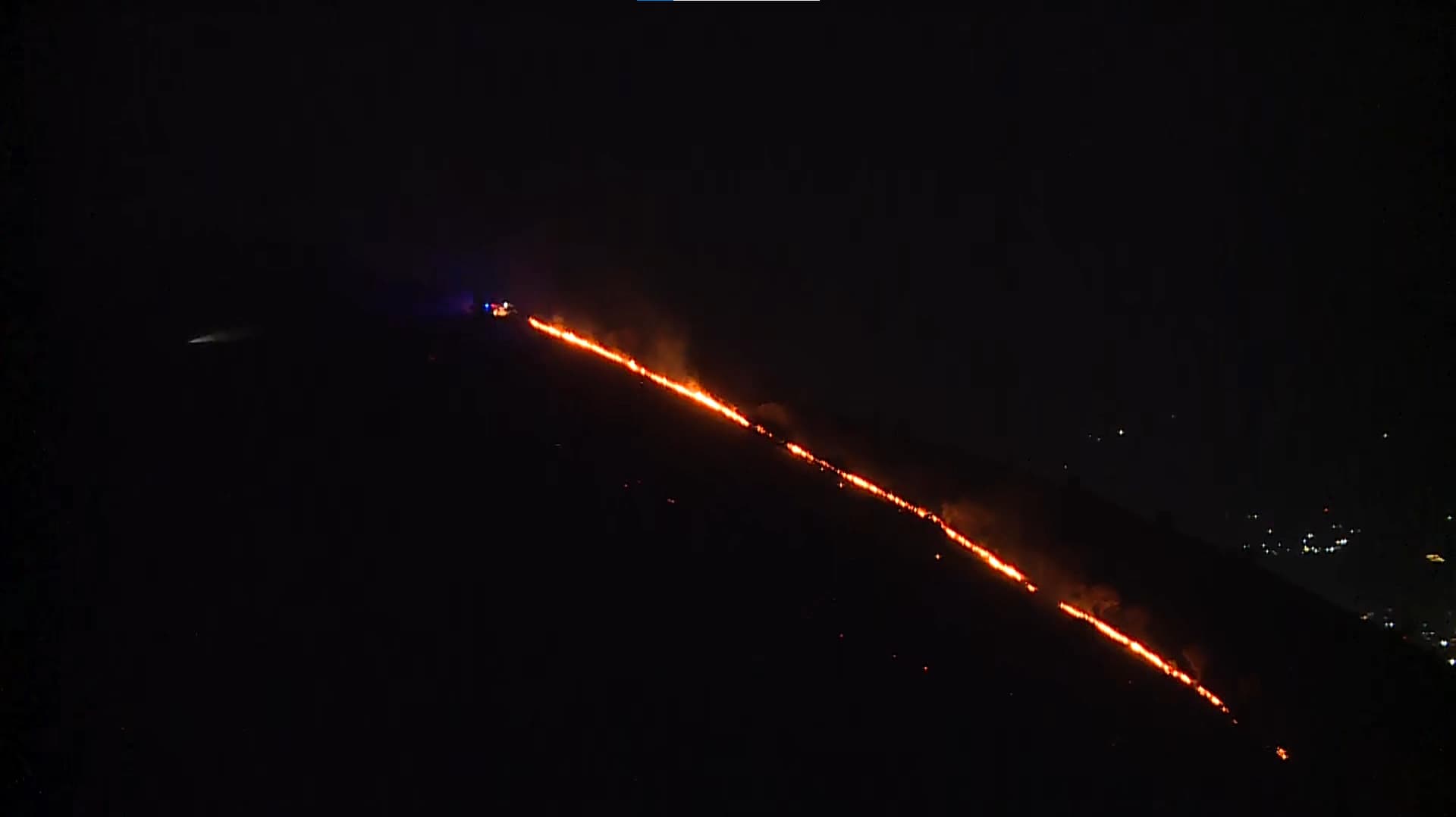 پۆلیسی دارستانی سلێمانی: 200 بۆ 250 دۆنم پووش و پاوان لە ئاگرەکەی شەوی رابردوو سووتابێ
