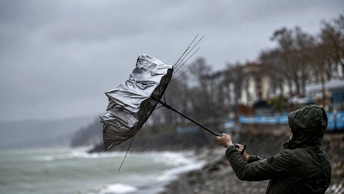 Meteoroloji'den sağanak ve rüzgar uyarısı