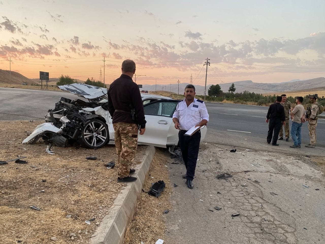 لە سنووری راپەڕین کەسێک بە رووداوی هاتووچۆ گیانی لە دەست دا