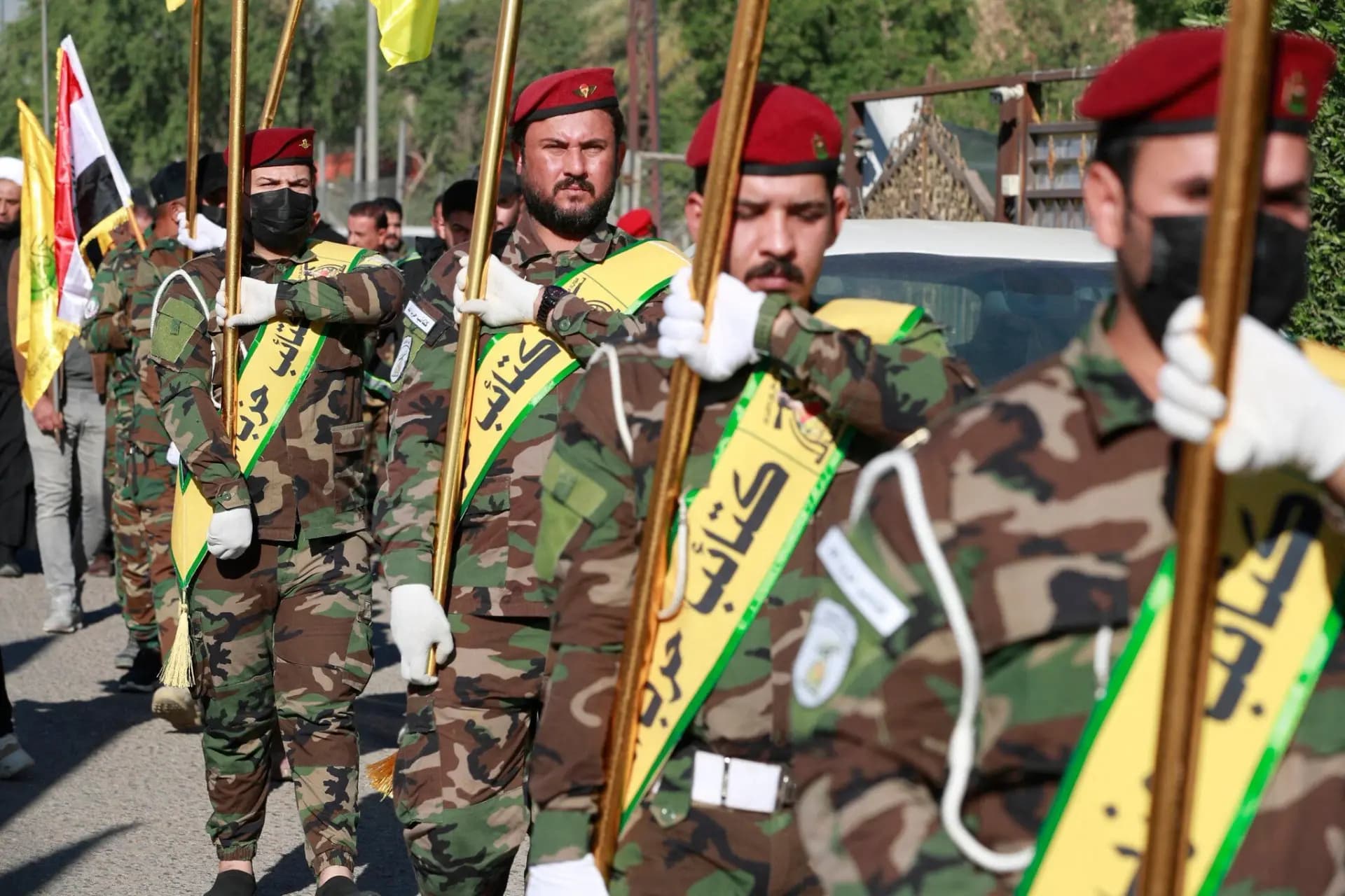 Iran-backed leader threatens to return US soldiers as 'lifeless corpses' as disarmament deadline nears