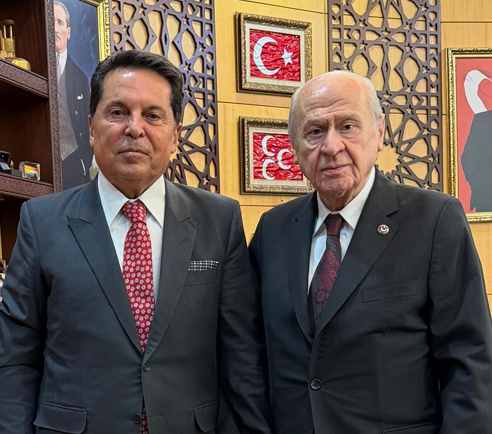 Ahmet Özer, Devlet Bahçeli ile görüştü