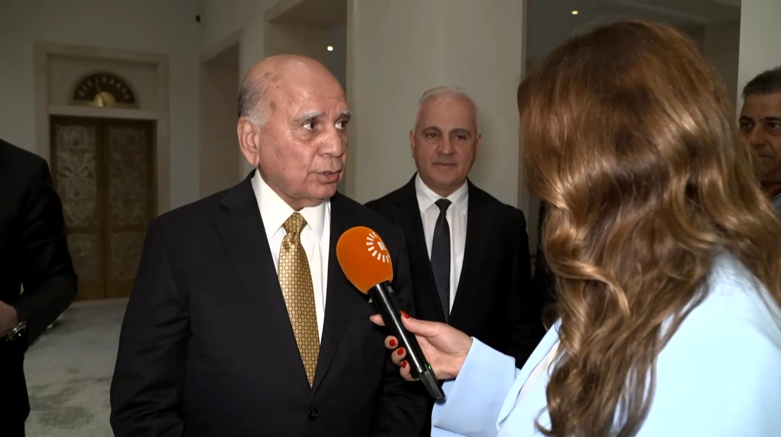 Dışişleri Bakanı Fuad Hüseyin'den Rûdaw'a: Alman güçlerinin Irak'ta kalması konuşulmadı