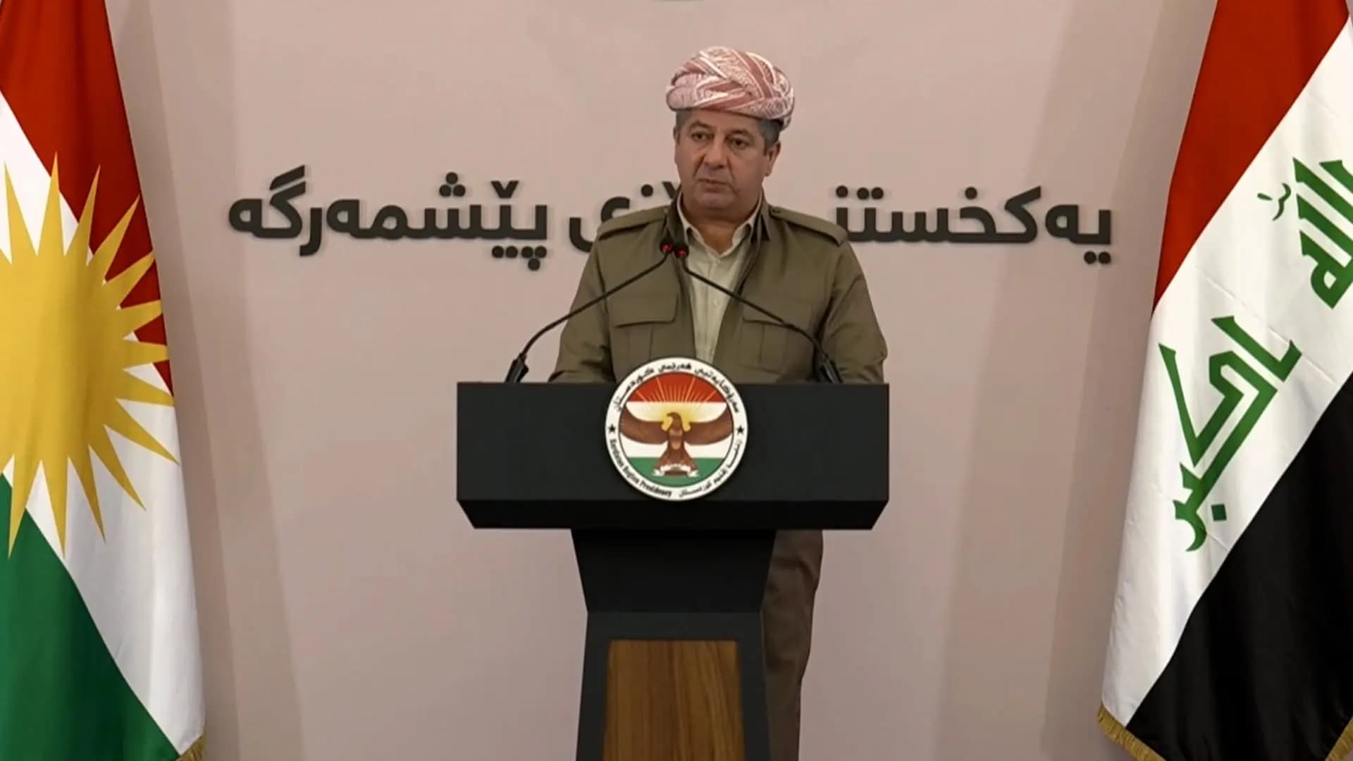 Peşmerge'de tarihi birleşme: Mesrur Barzani tüm güçlerin Bakanlık çatısı altında toplandığını açıkladı