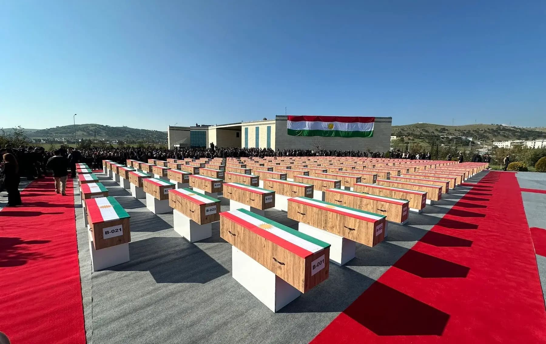 Hestiyên 153 qurbaniyên Enfalê vedigerînin Herêma Kurdistanê