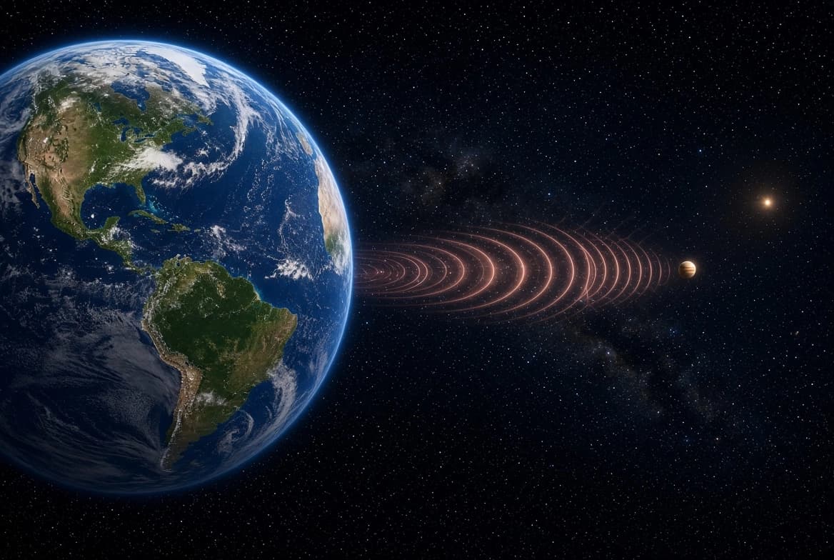 Major Discovery in the World of Science: First Radio Signals Received from Outside the Solar System