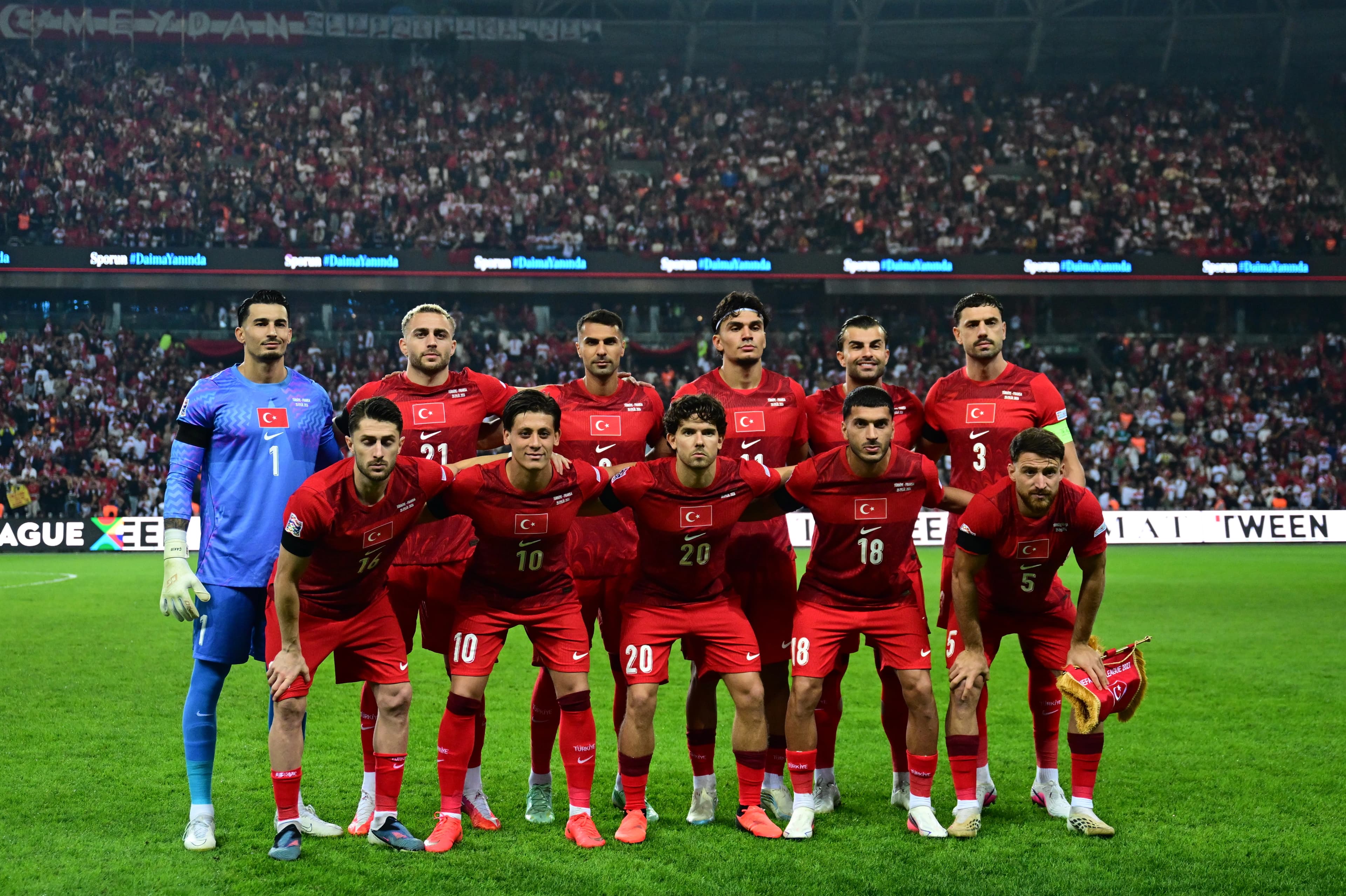 Türkiye A Milli Futbol Takımı yarın İtalya ile karşılaşacak
