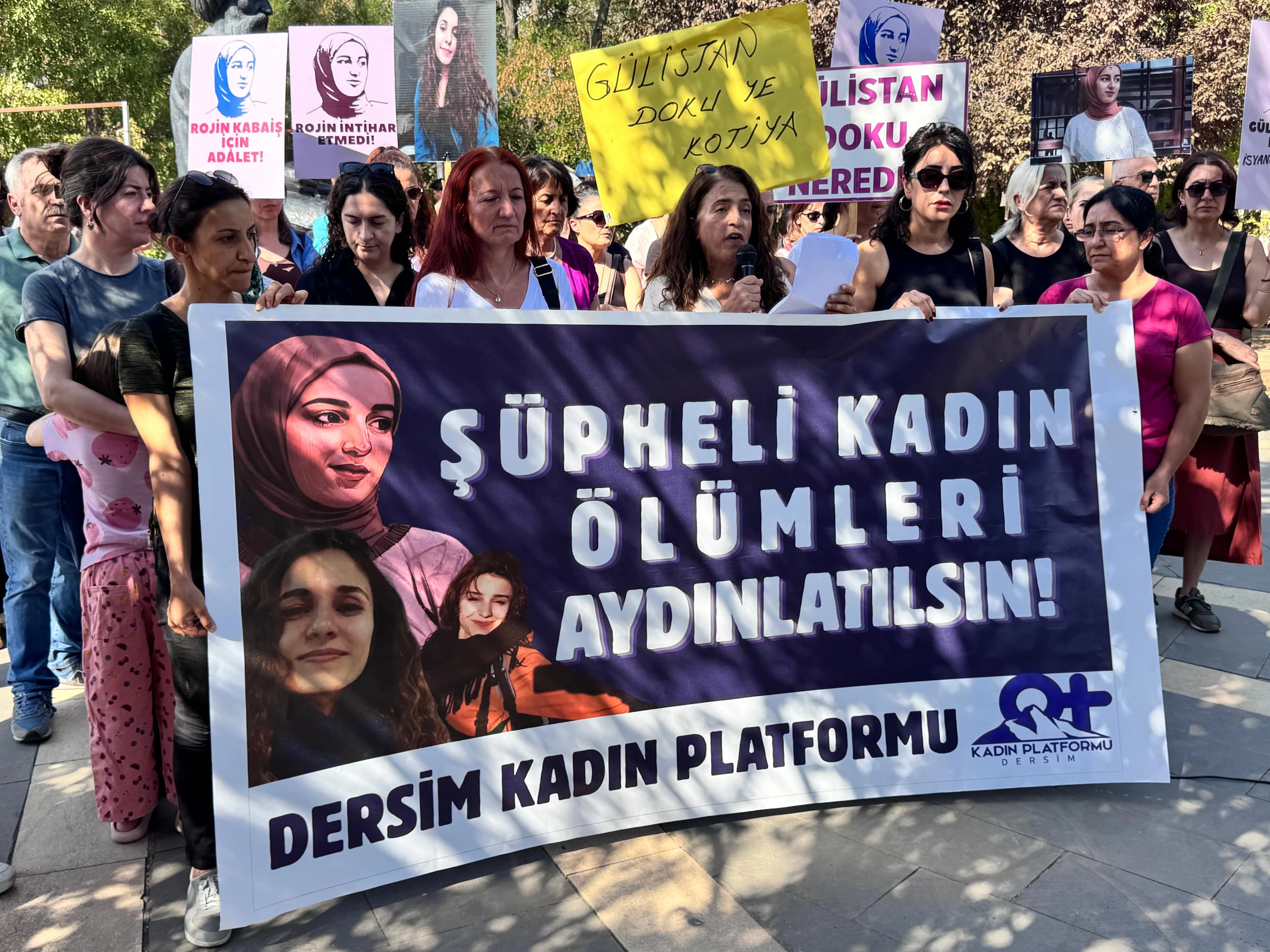 Dersim Kadın Platformu'ndan Rojin Kabaiş için adalet çağrısı