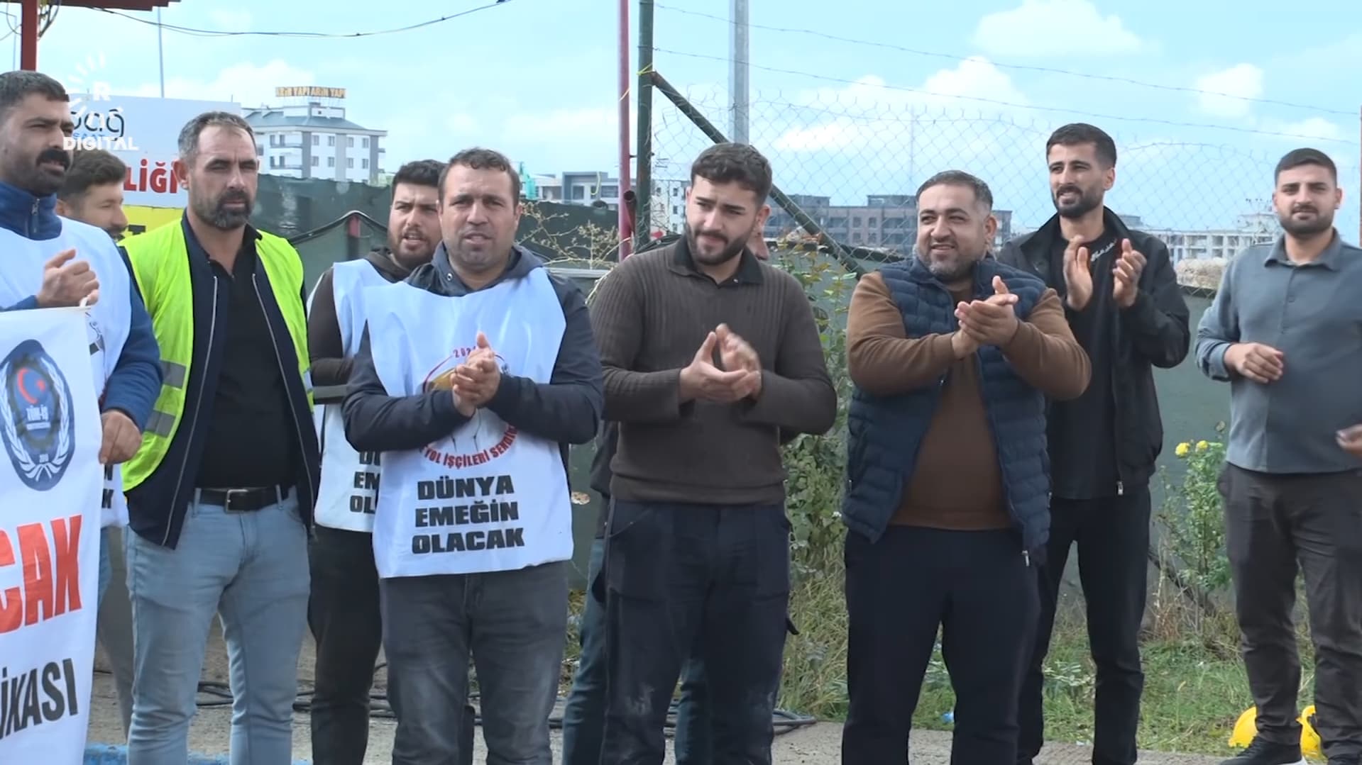 Diyarbakır Şehir Hastanesi’nde işçi eylemi: 75 kişi işe iade istiyor