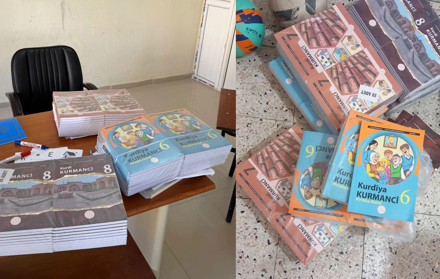On binlerde öğrenciye 4 haftadır Kürtçe ders kitapları dağıtılmadı