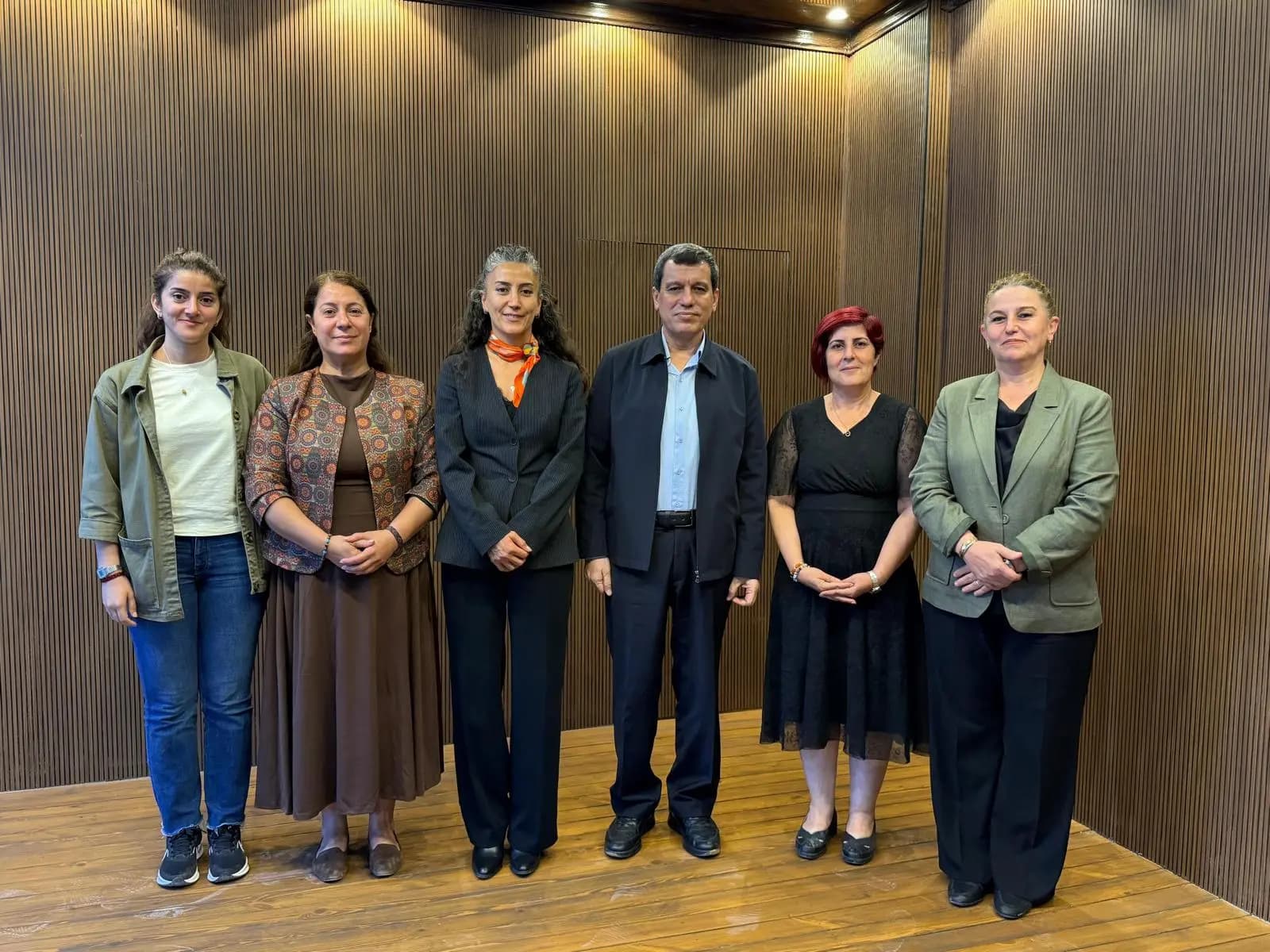 Şandeya DEM Partiyê bi Mezlûm Ebdî û Nûredîn Ehmed re civiya