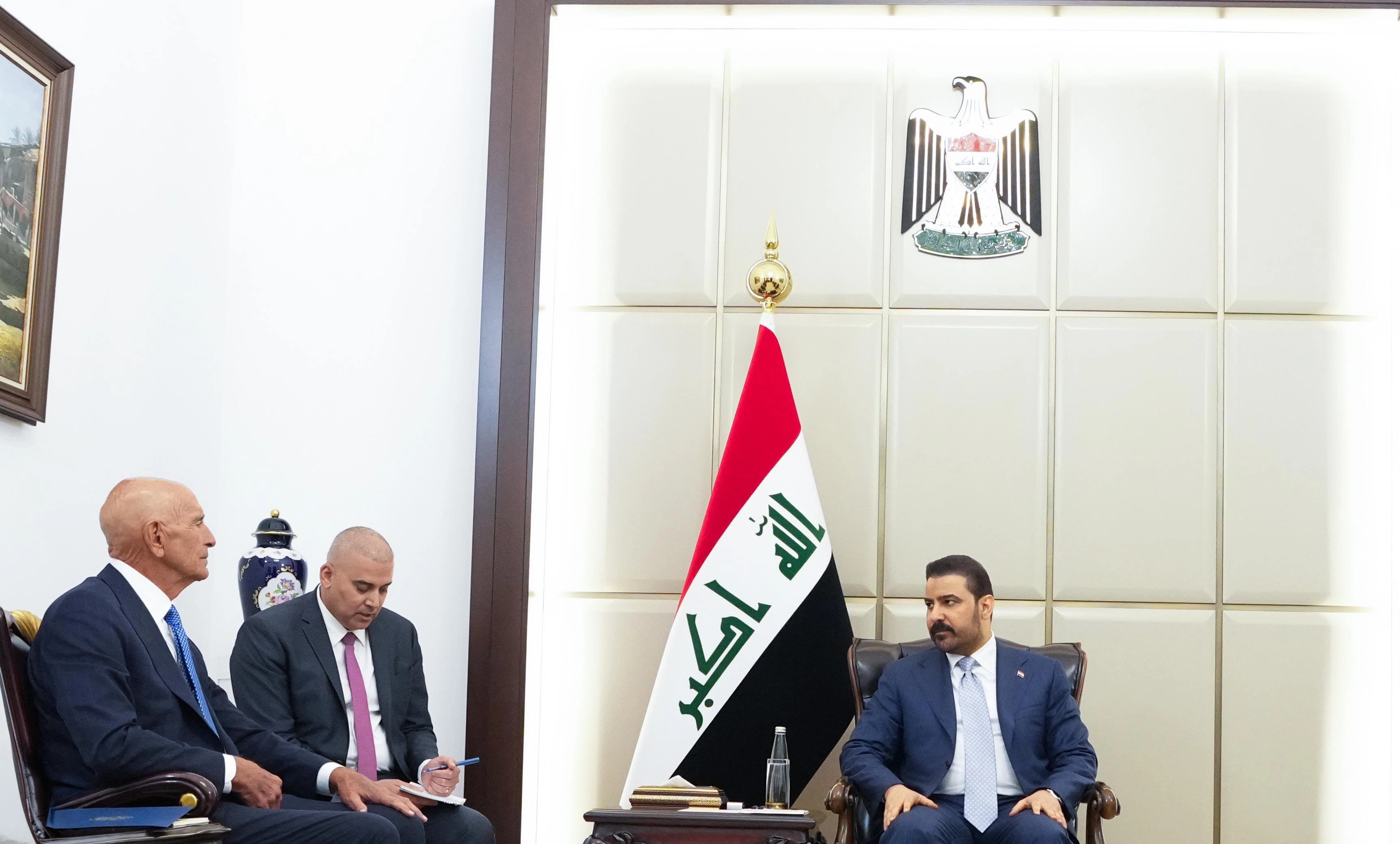 Iraqi PM, US envoy discuss regional security after coalition withdrawal