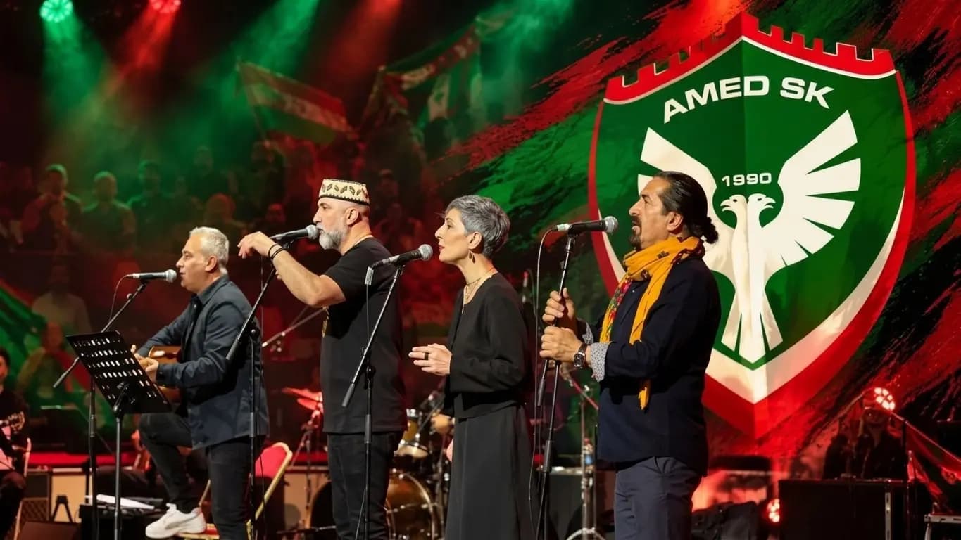 Amedspor li Almanyayê konsereke mezin li dar dixe