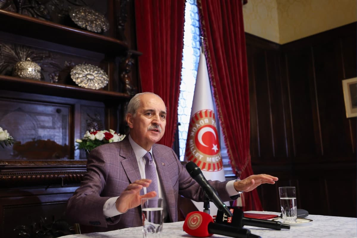Turkey to withhold peace process law pending PKK disarmament: Speaker