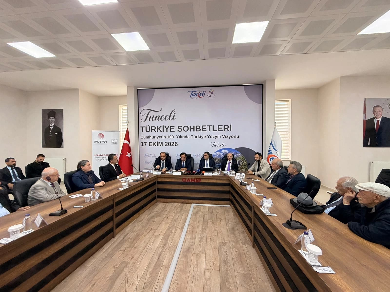 Dersim'de sürece ilişkin istişare toplantısı düzenlendi