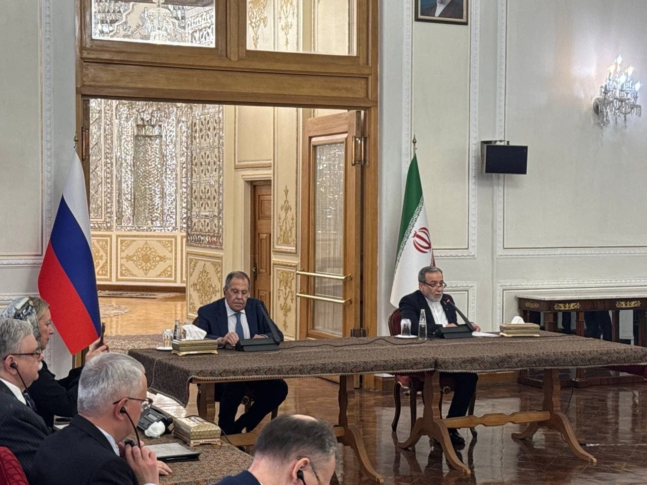 Russian FM boasts staff return to Iran nuclear plant as GCC urges Moscow-Tehran pressure on Hormuz