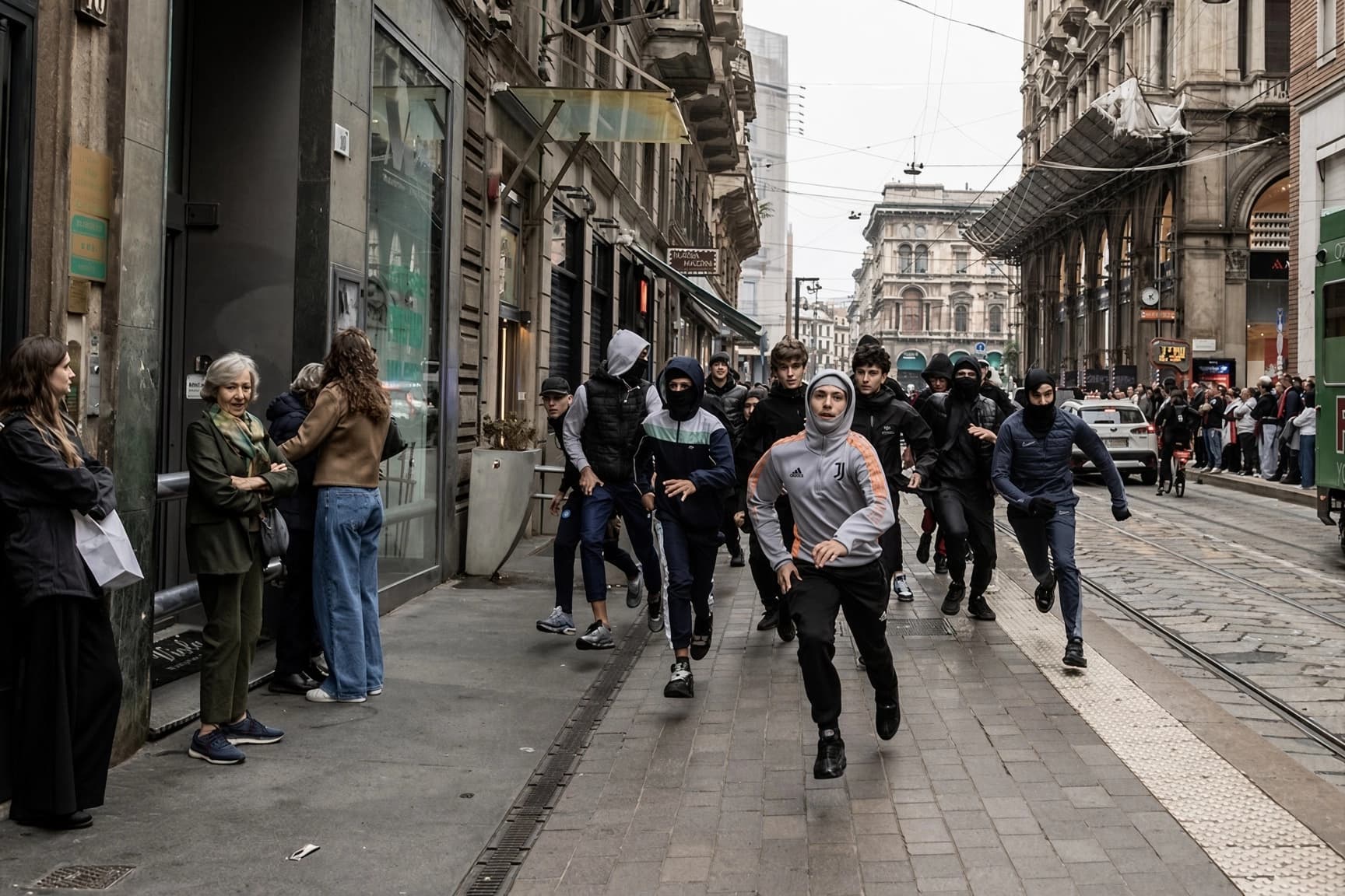 Paytexta modayê bûye qada şer: Rastgirên Îtalyayê li dijî koçberan daketin qadan