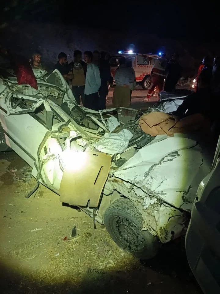 دوو هاونیشتمانی لە نزیک بۆکان لە رووداوی هاتووچۆدا گیانیان لەدەستدا