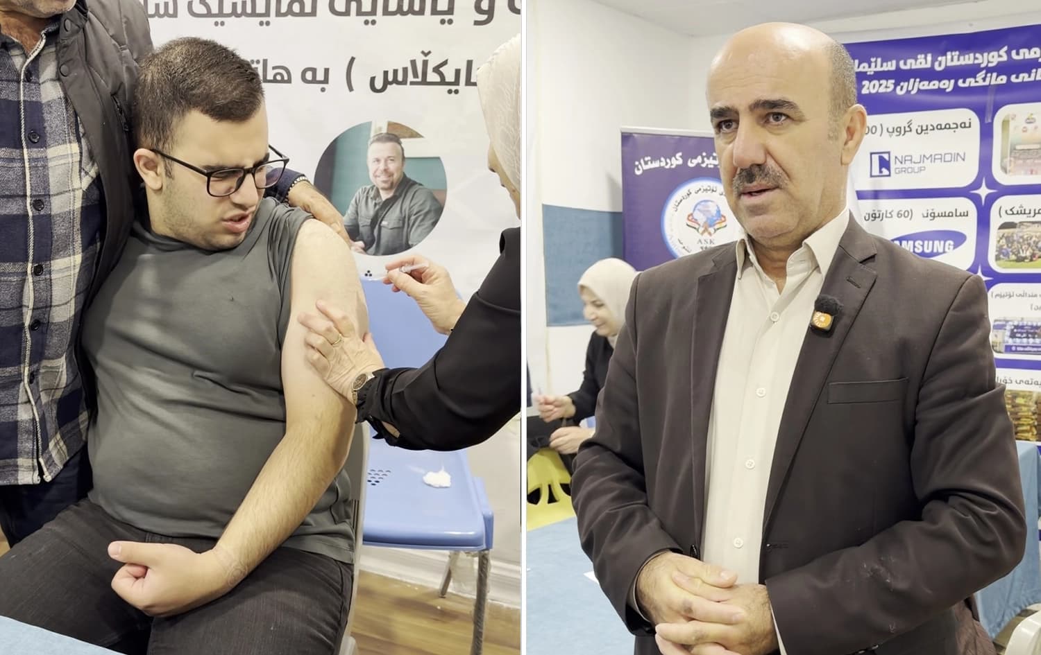 لە سلێمانی رێکخراوی یونیسێف 200 ڤاکسینی دژەئەنفلەوەنزا پێشکێش بە منداڵانی ئۆتیزم دەکات