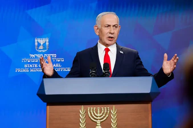 Netanyahu'dan seçim öncesi İran'a uyarı,  'nükleer patlama' görselli paylaşım