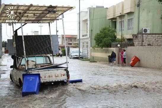 کەشناسیی عێراق: مەترسی دروستبوونی لافاو هەیە