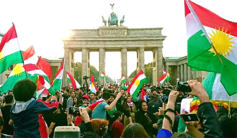 Kurdên li Almanyayê / Wêne: KGD