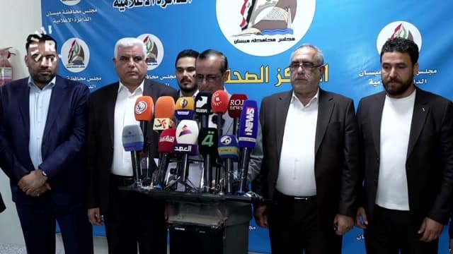 مجلس ميسان: تصريحات رئيسنا لاحتواء احتجاجات منفذ الشيب