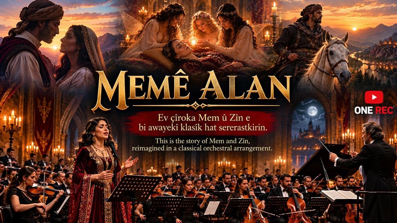 Mem û Zîn bi alîkariya hişê çêkirî ji nû ve bi orkestrayê hat aranjekirin