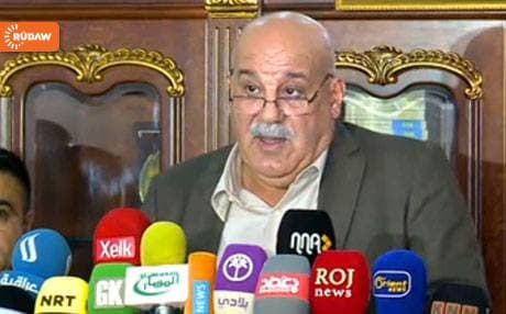 جەبار یاوەر لە کۆنگرەیەکی رۆژنامەوانیدا، ژمارەی شەهید و بریندارانی پێشمەرگەی راگەیاند.
