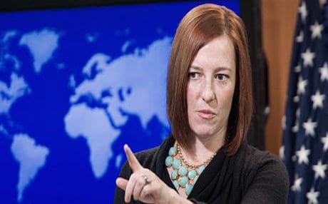 State Department Spokesperson Jen Psaki. Photo: AP