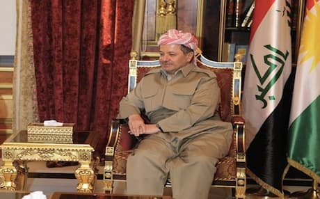 Kurdistan Region President Massoud Barzani. Photo: KRP