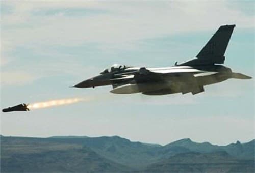 US-led Coalition warplanes. 