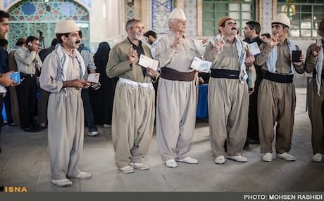 Many Kurds in Kermanshah voted for reformist candidate Hassan Rouhani. Photo: ISNA 