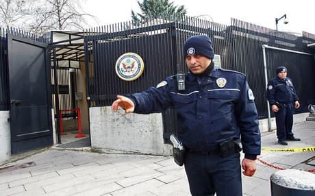 Turkey has beefed up security at foreign missions. AFP file photo.