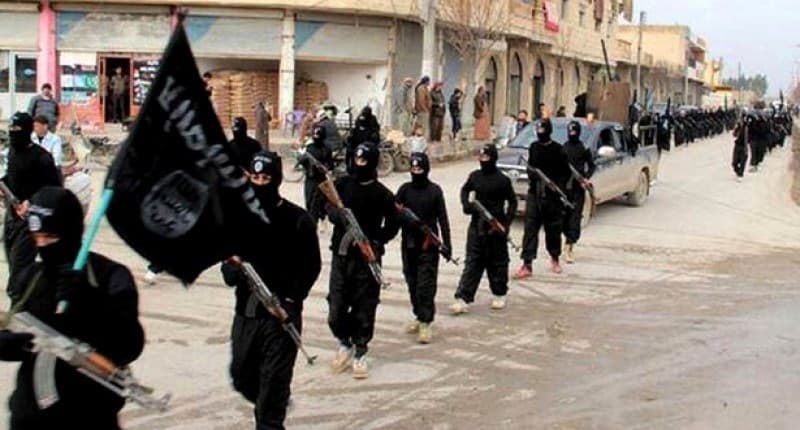Jihadi fighters in Raqqa, the Syrian city that ISIS has declared as its capital. AFP file photo.