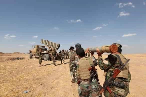 Peshmerga near Khazir front 